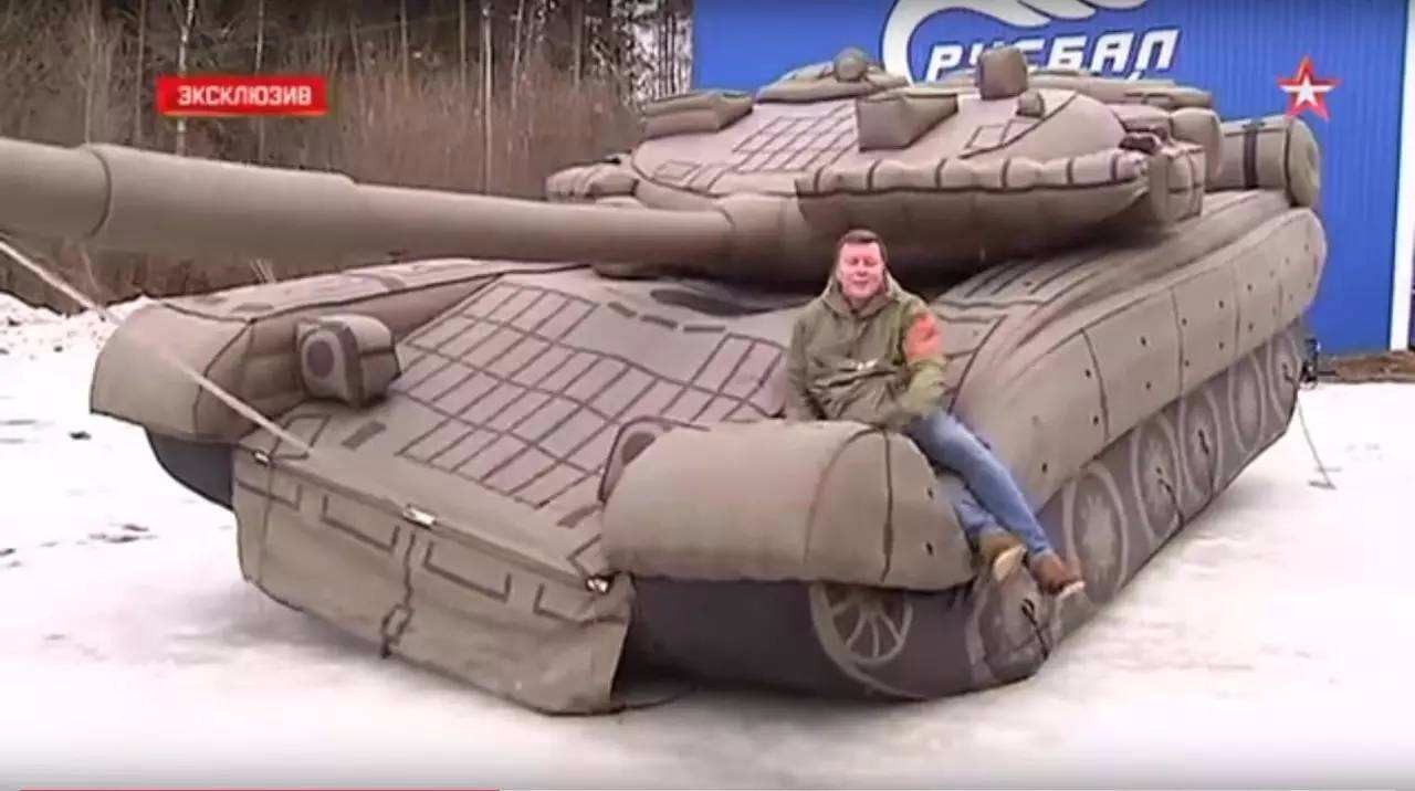 左权充气军事坦克